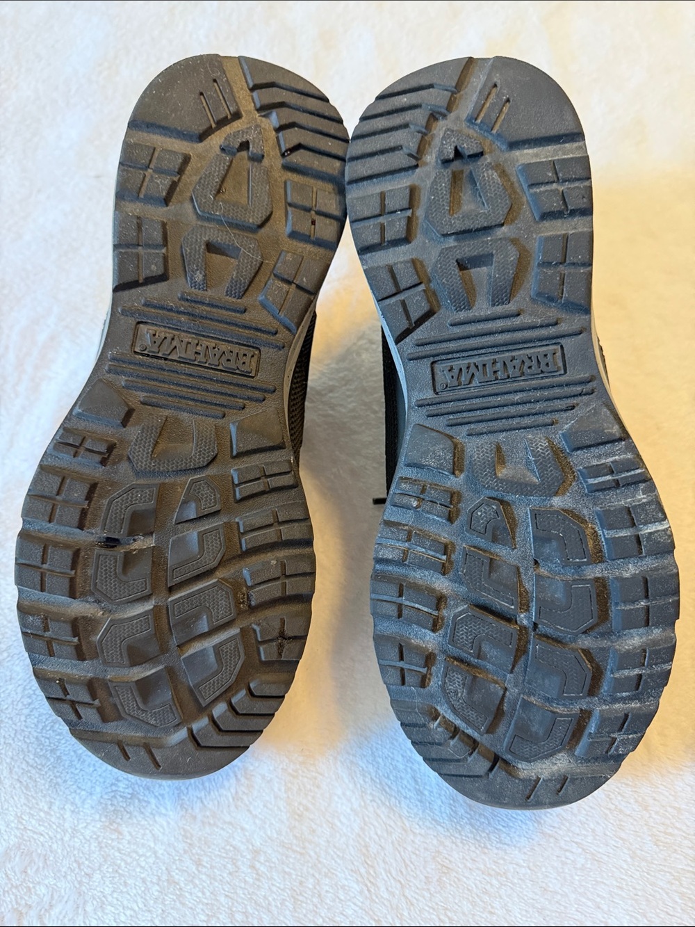 Brahma Men's Black Mesh Athletic Work Sneakers - Picture 4 of 6
